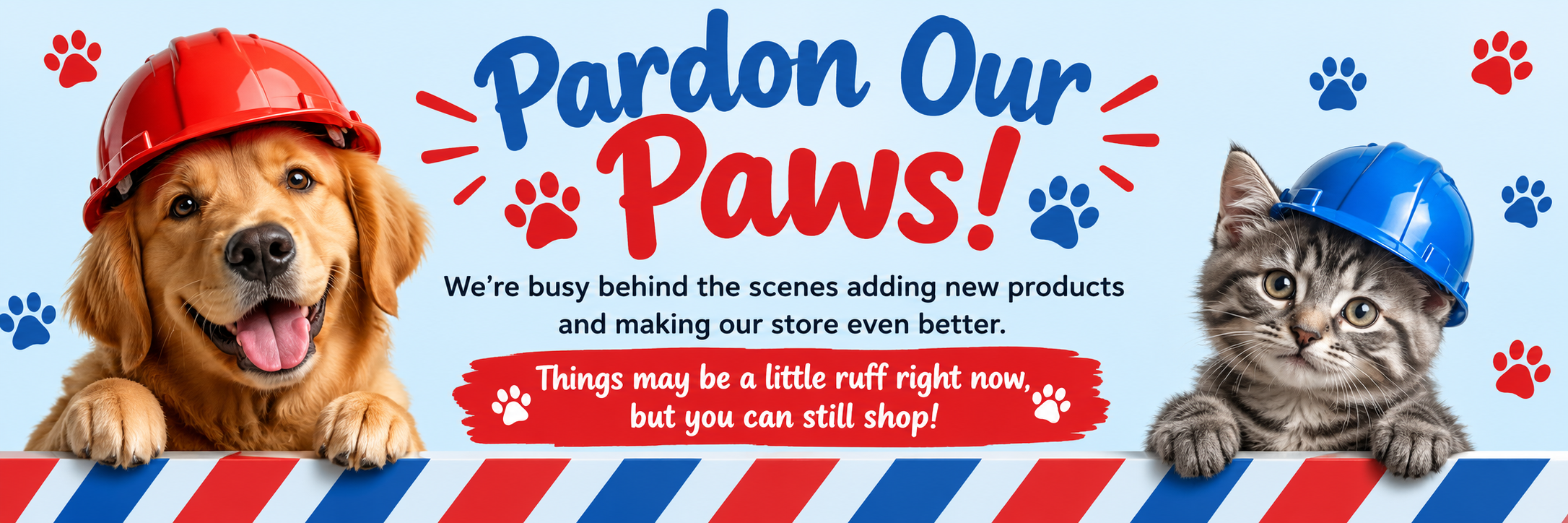 Pardon our Paws